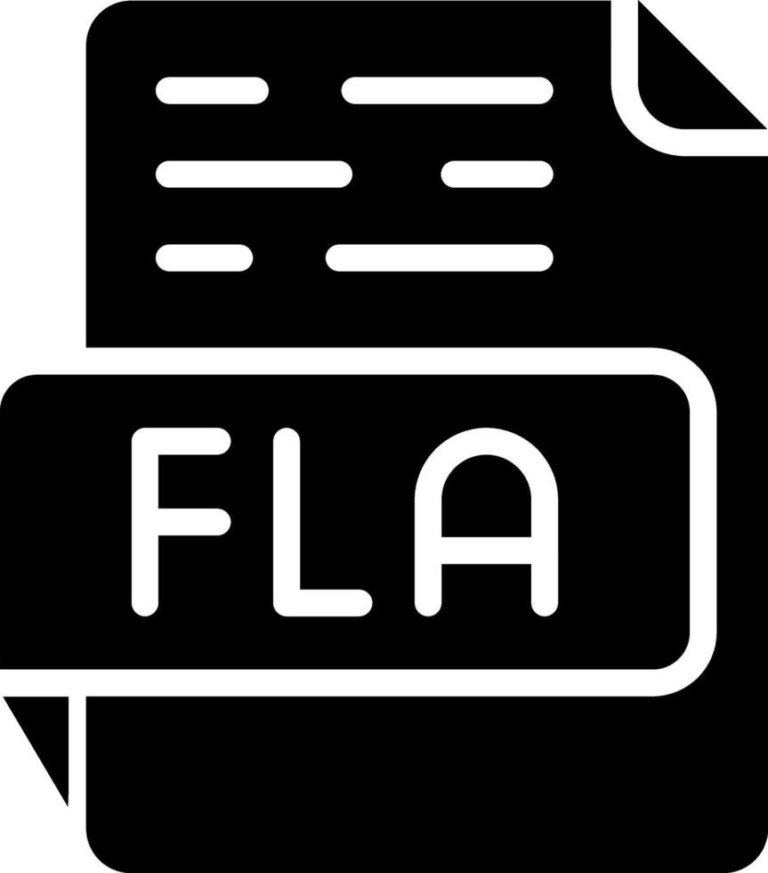 FLA Vector Icon