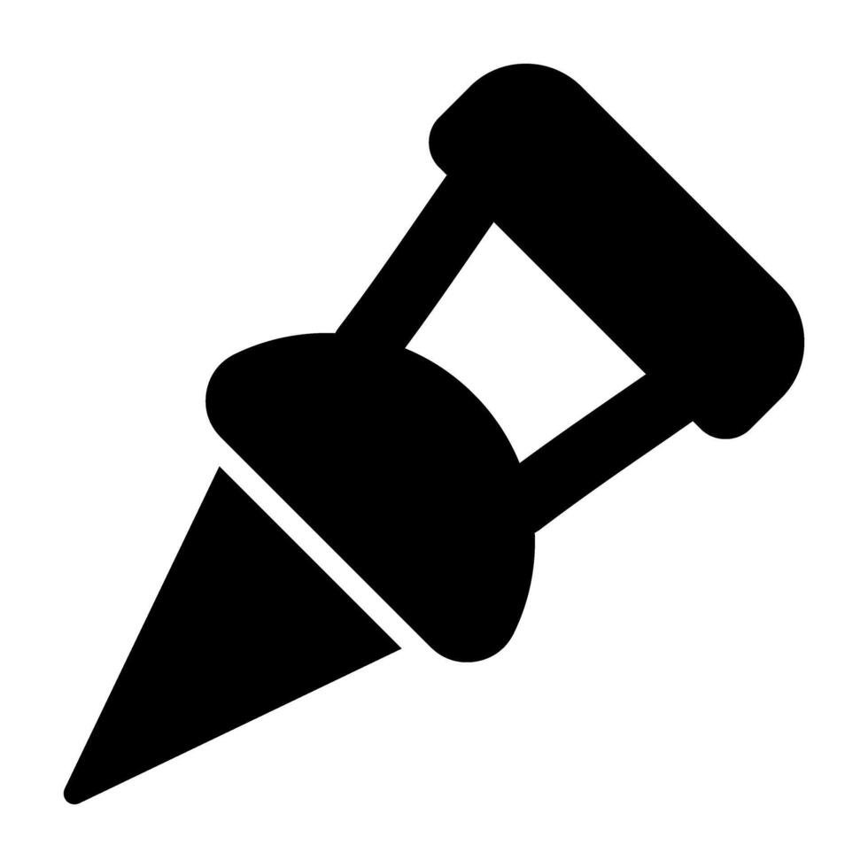 Paper Clip Vector Icon
