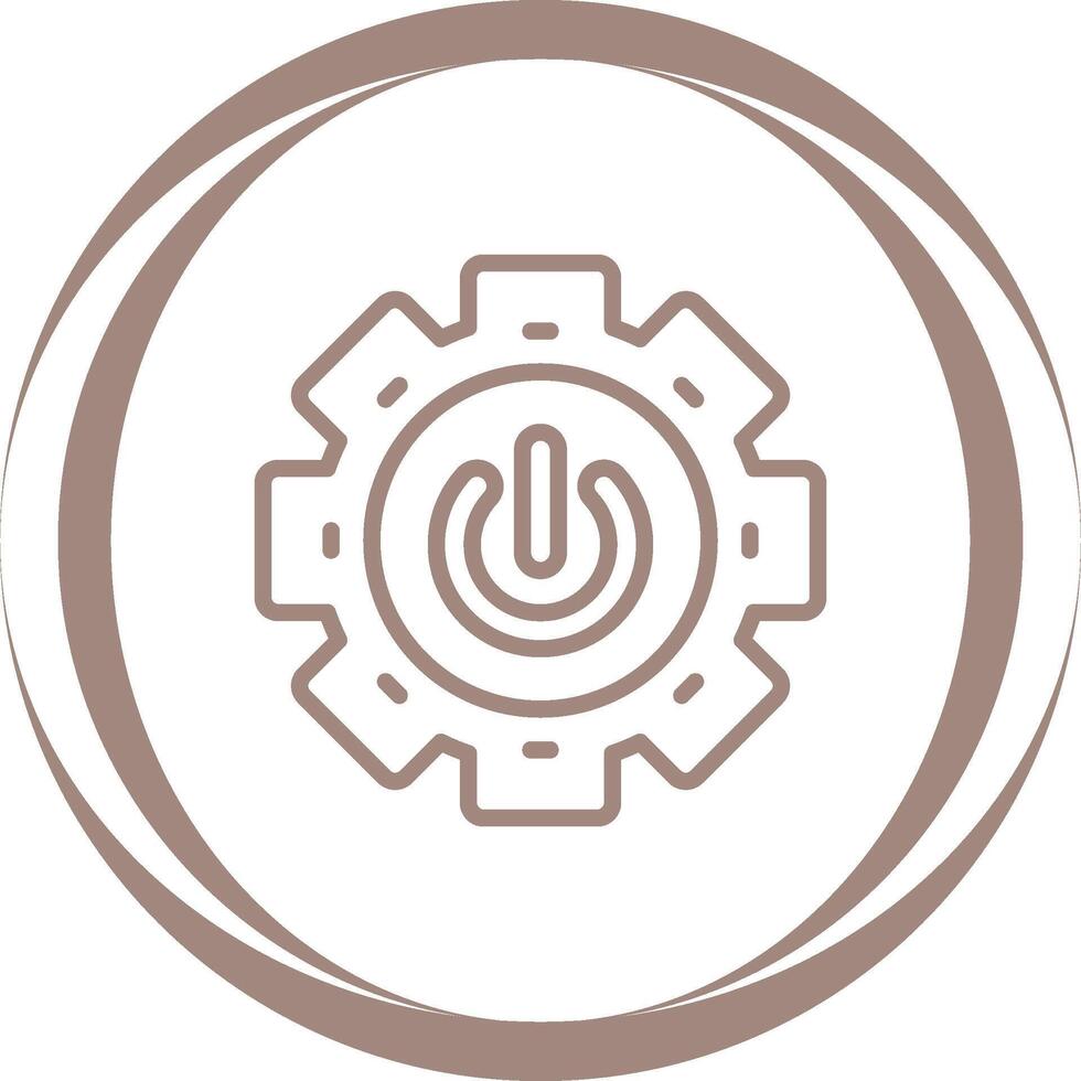 Power Button Vector Icon