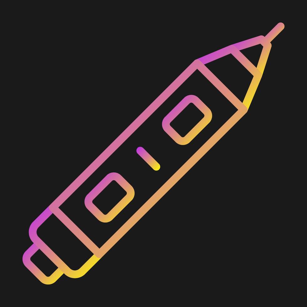 Non Contact Voltage Tester Vector Icon
