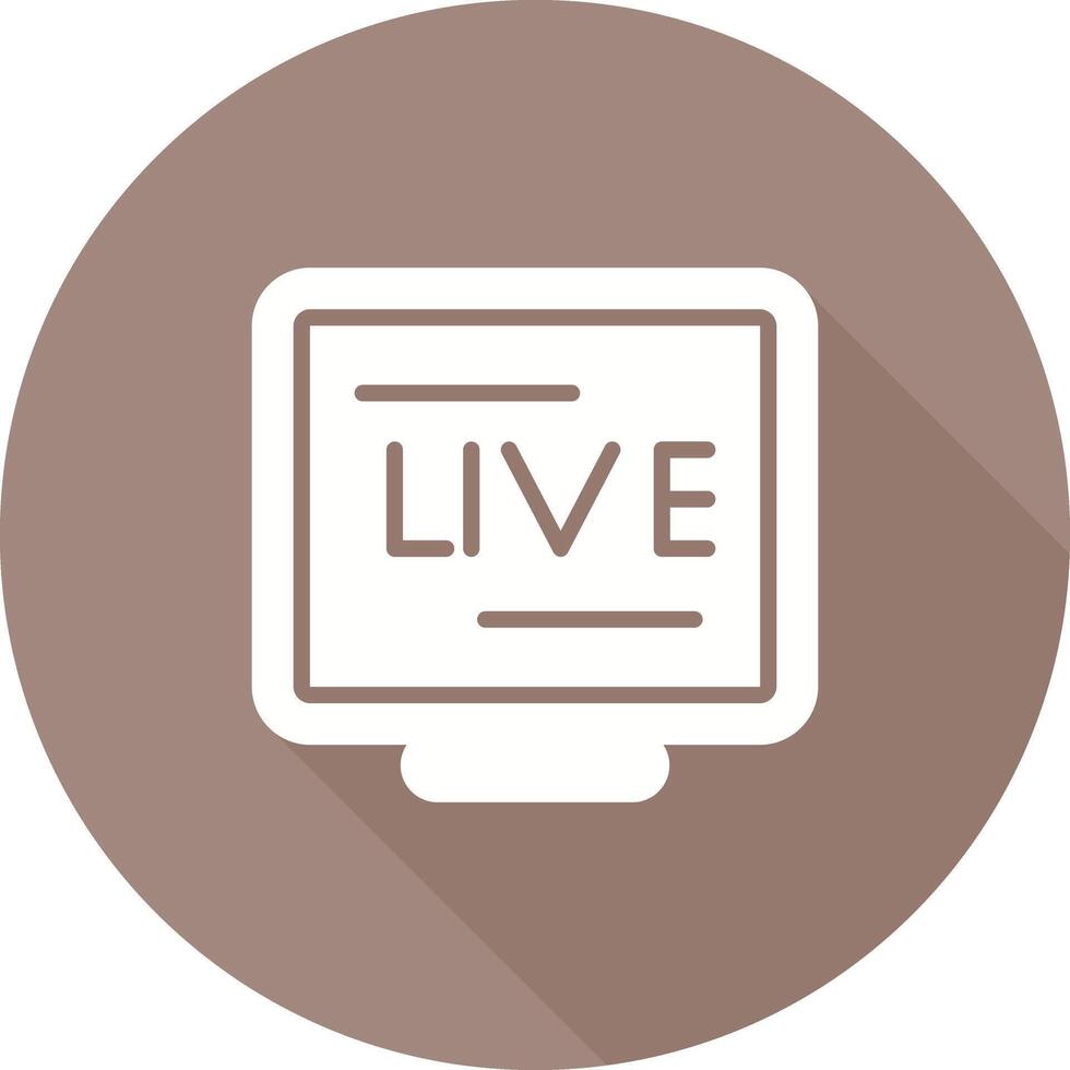 Live Stream Vector Icon