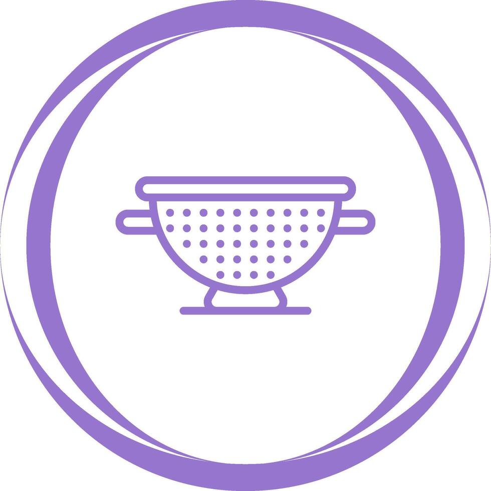 Colander Vector Icon