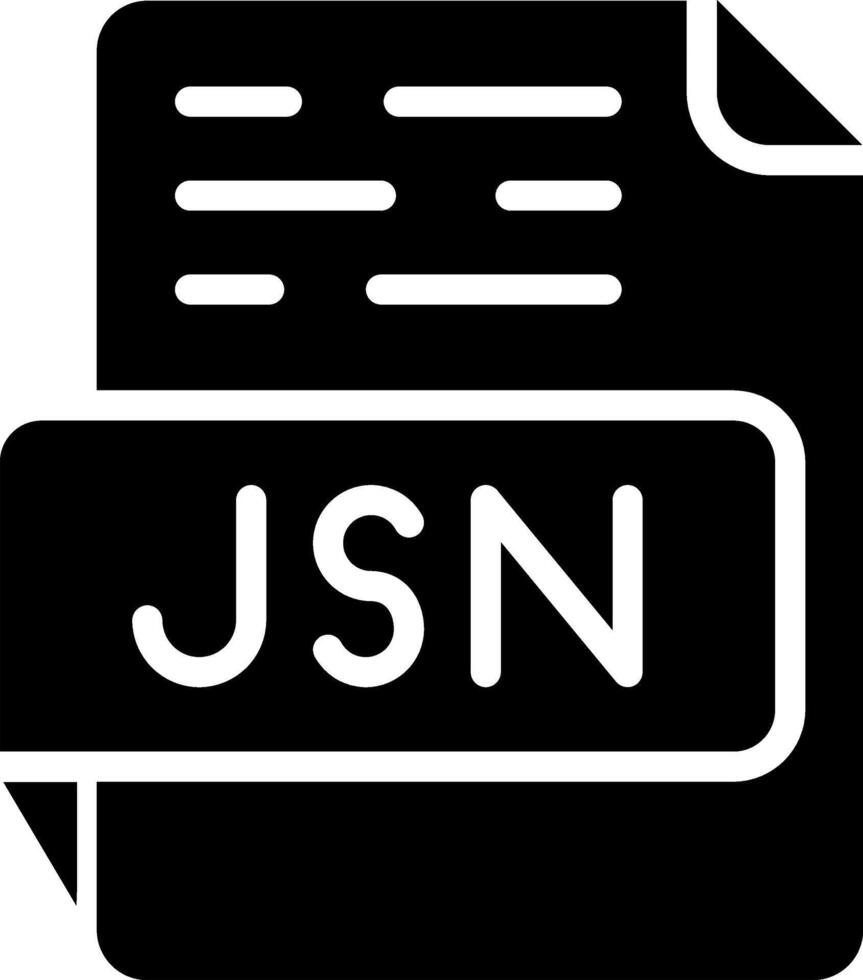 JSON Vector Icon 39115850 Vector Art at Vecteezy