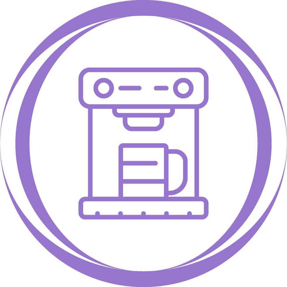 Coffee Machine Vector Icon