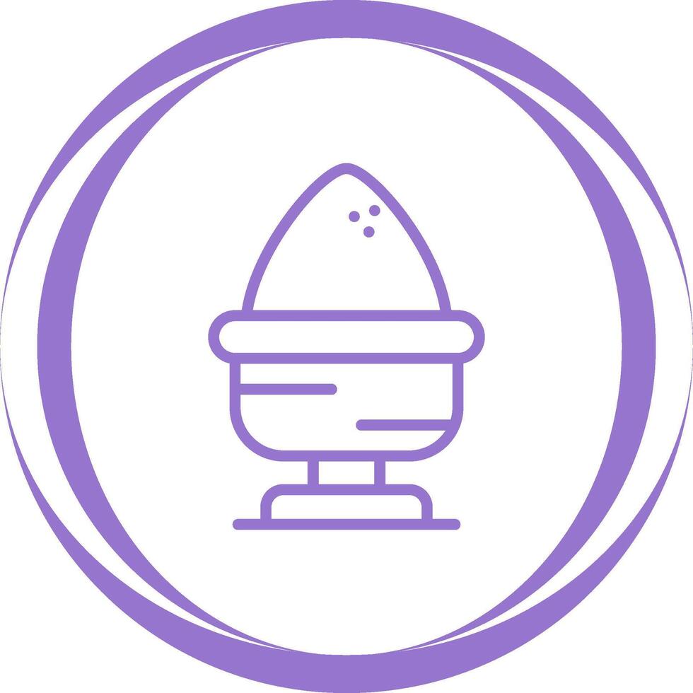 Boiled Egg Vector Icon