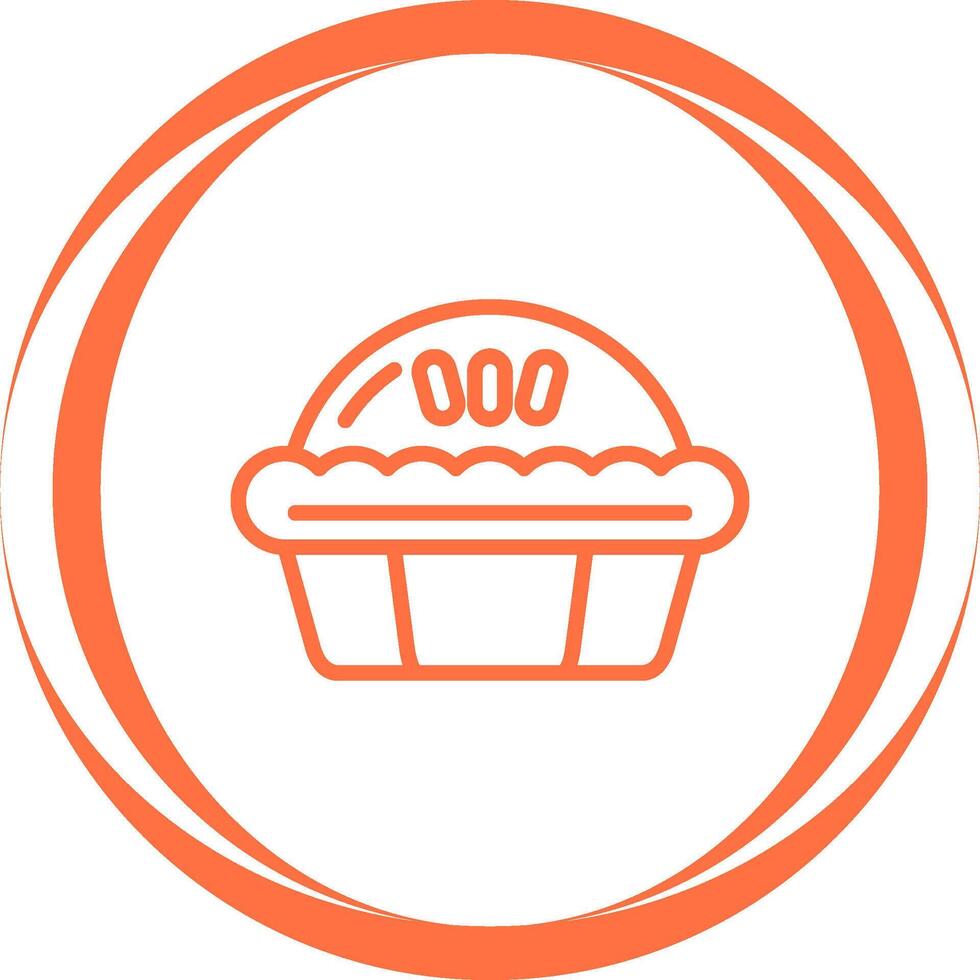 Pie Vector Icon