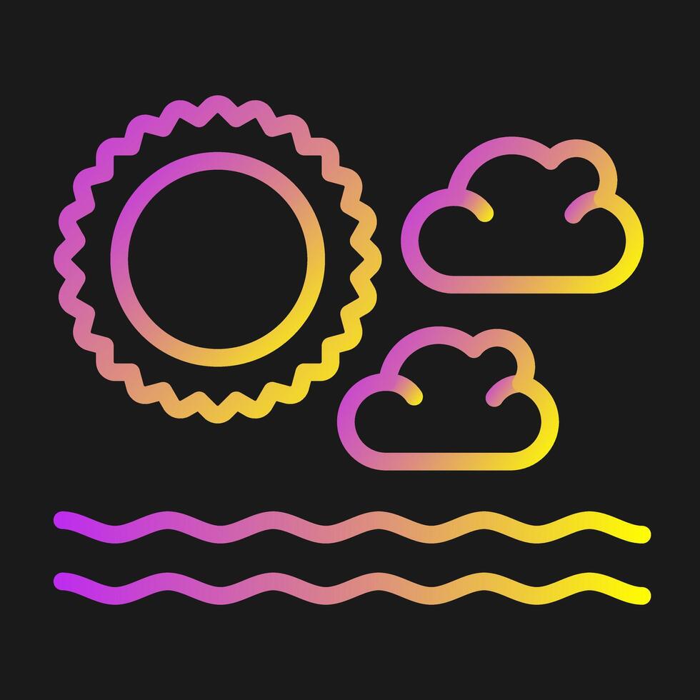 Sun Vector Icon