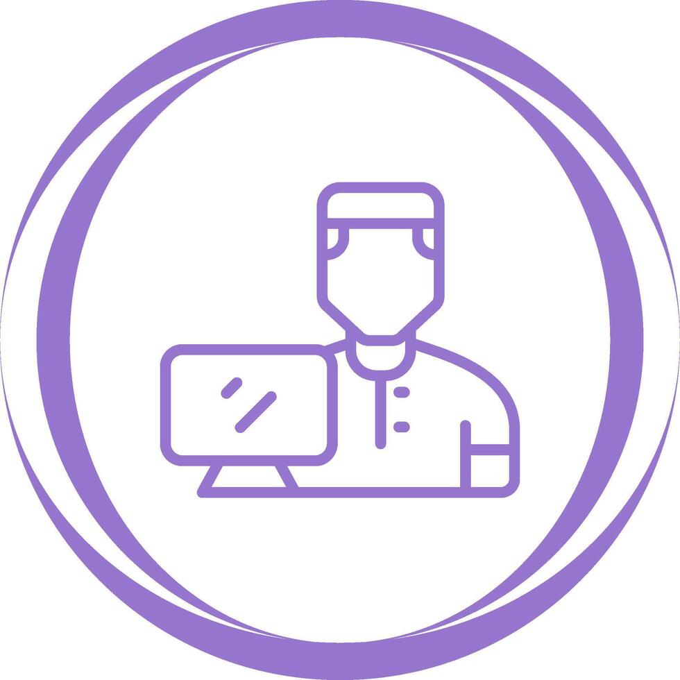 Working Man Vector Icon