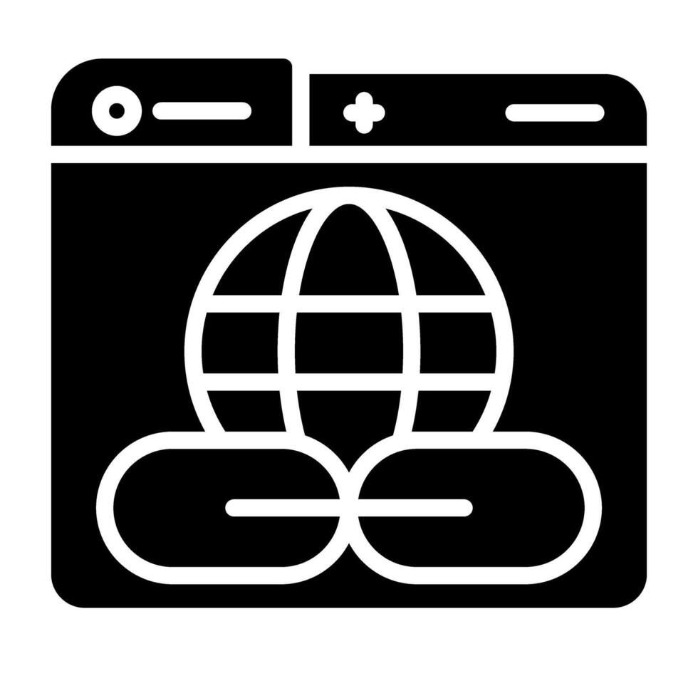 Web Link Vector Icon