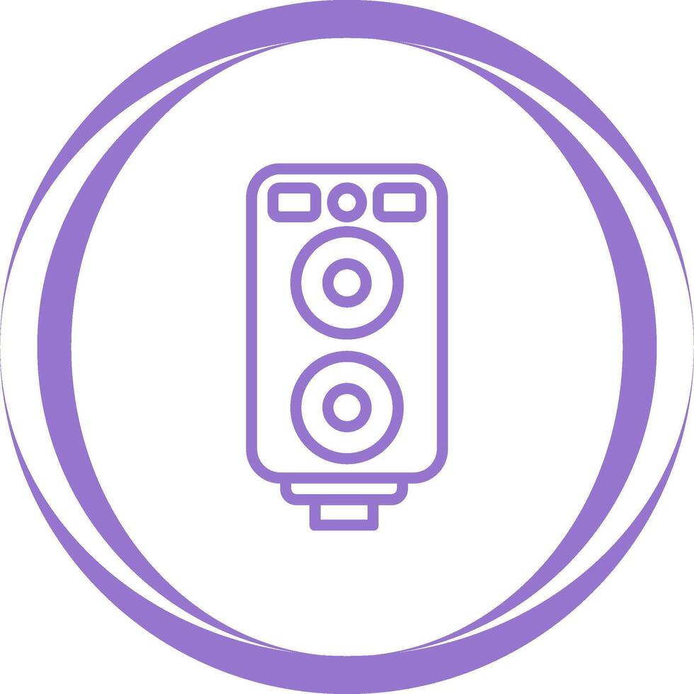 Sound System Vector Icon