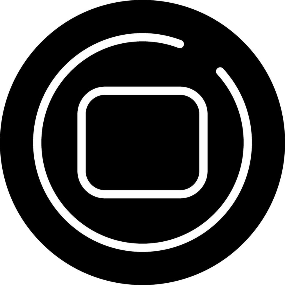 Stop Circle Vector Icon