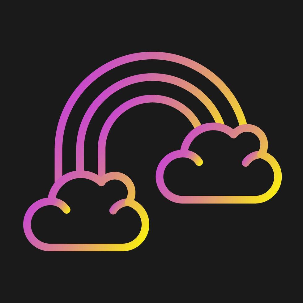 Rainbow Vector Icon
