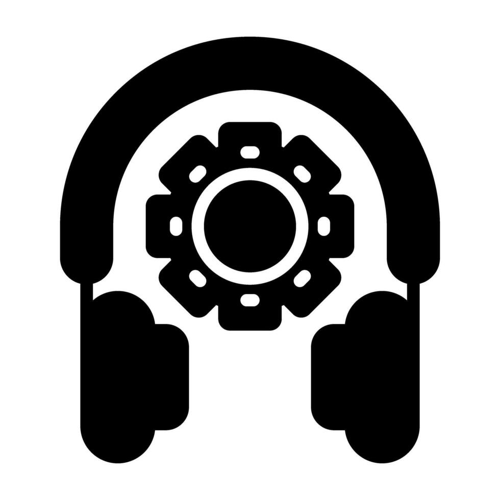 Headset Vector Icon