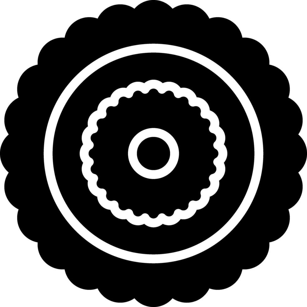 Biscuit Vector Icon