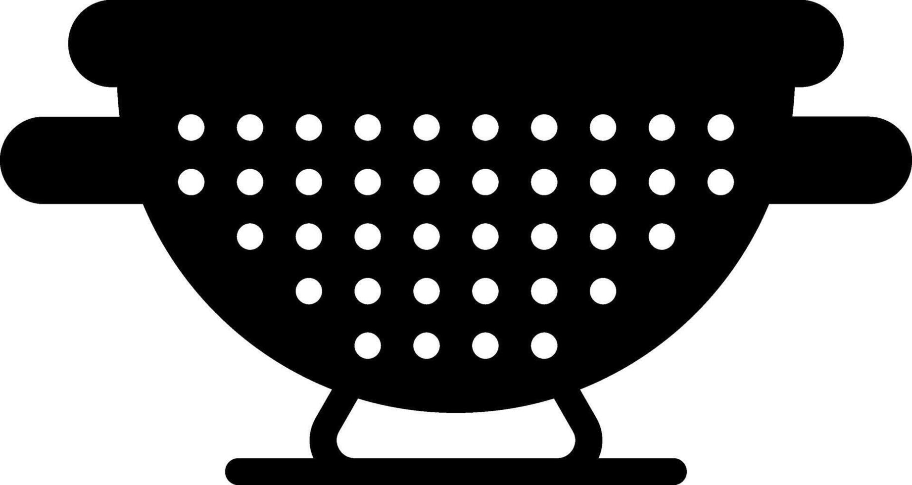 Colander Vector Icon