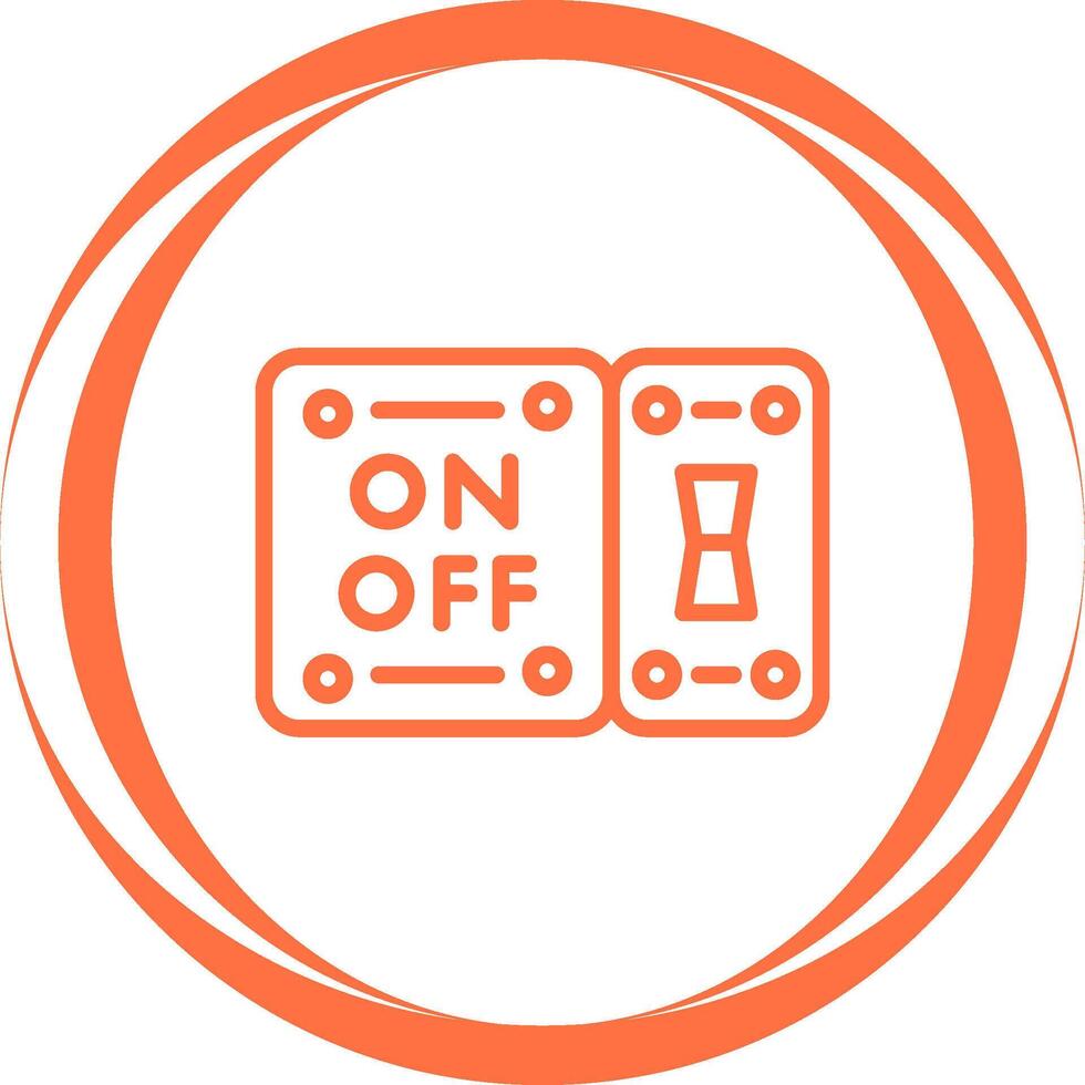 Light Switch Vector Icon