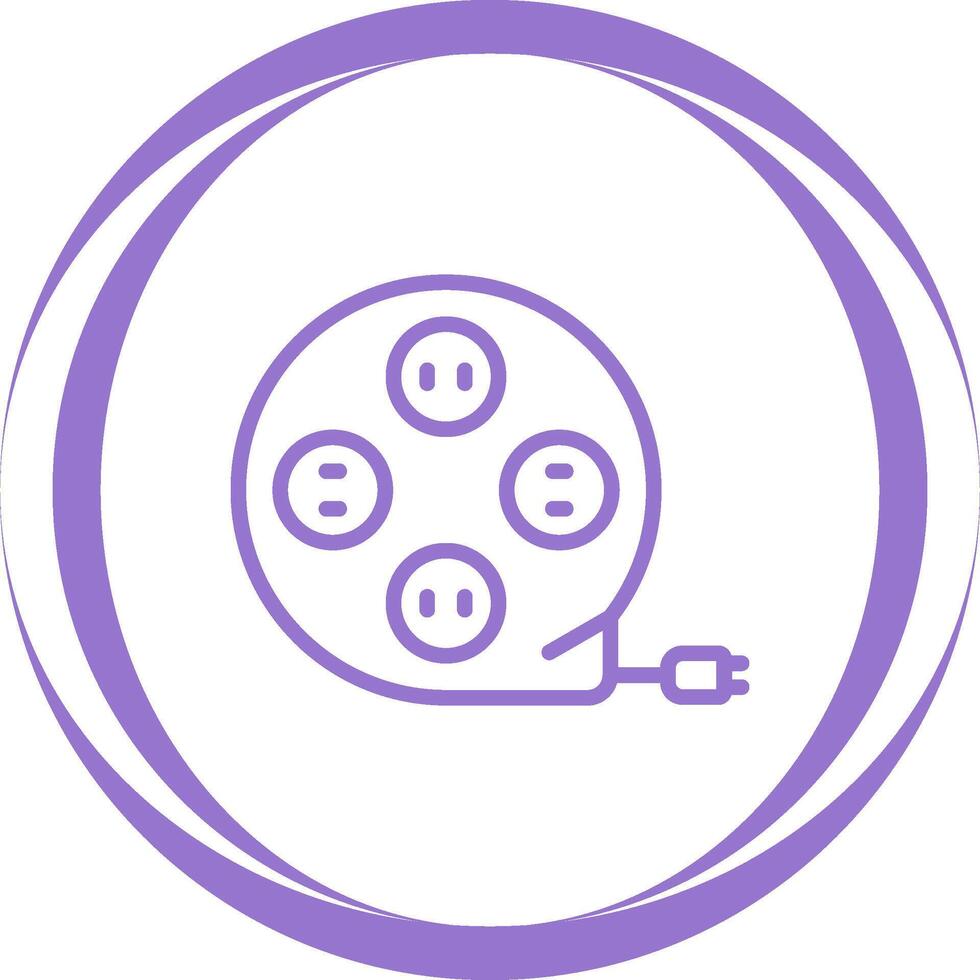 Extension Cord Vector Icon