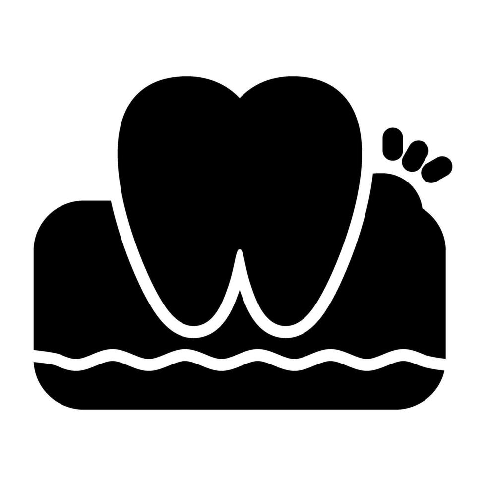 Ulcer Vector Icon