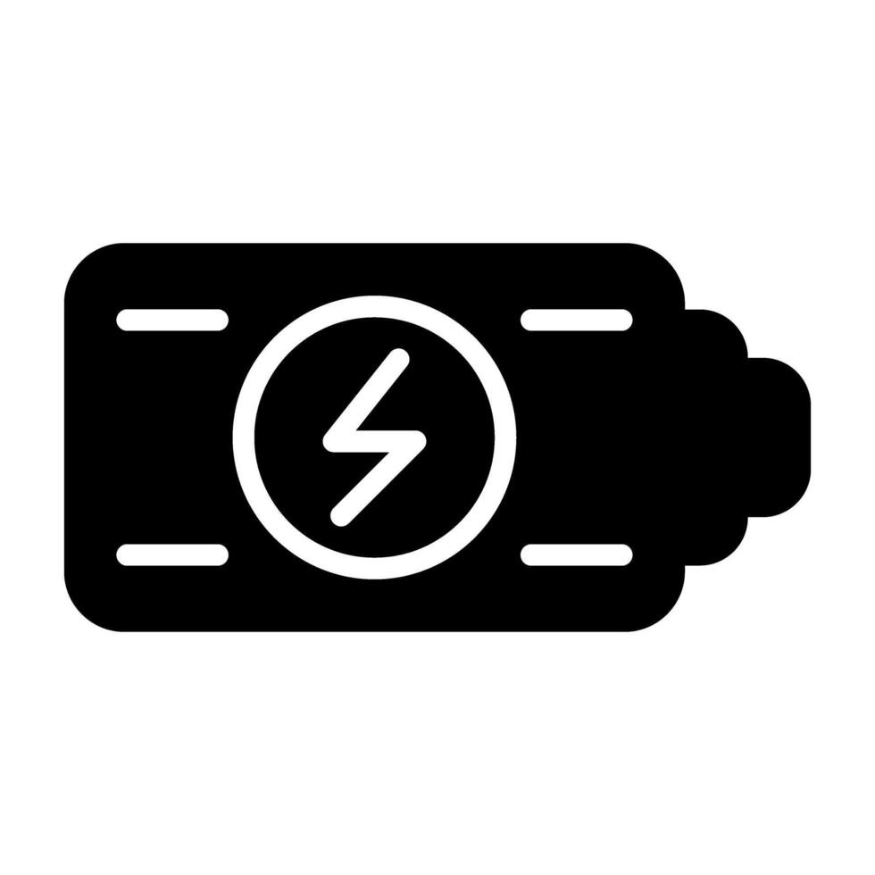 Battery Vector Icon