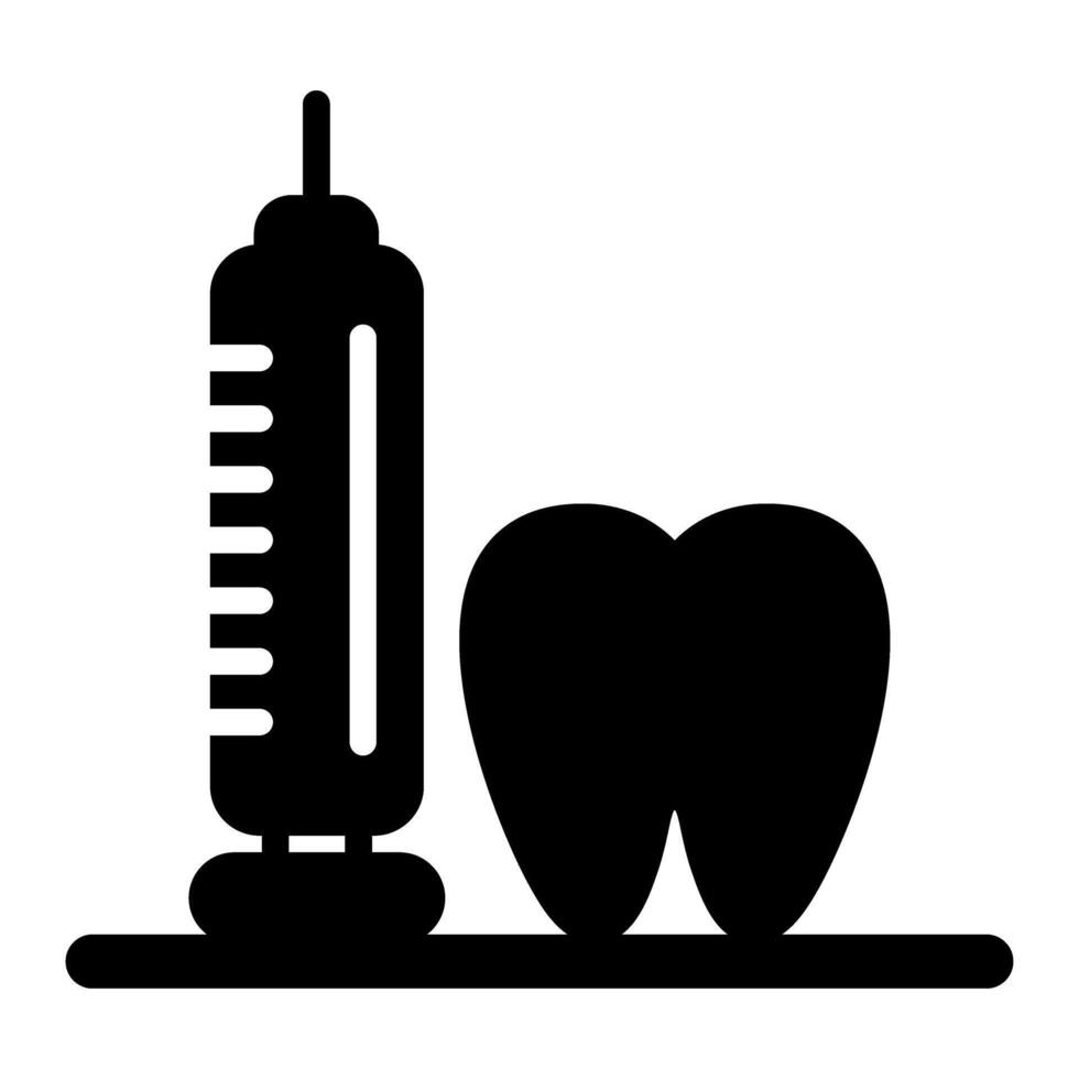 anestésico vector icono