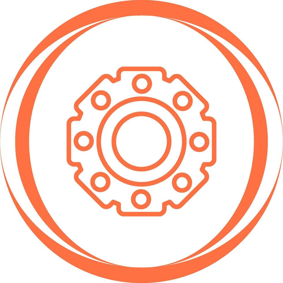 Locknut Vector Icon