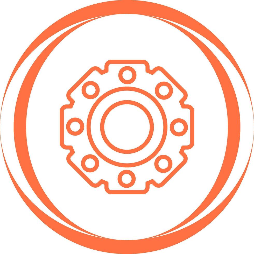 Locknut Vector Icon