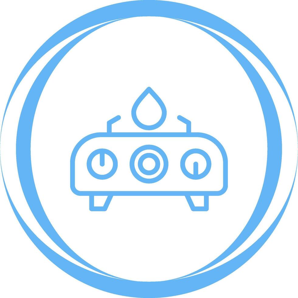 Electric Stove Vector Icon