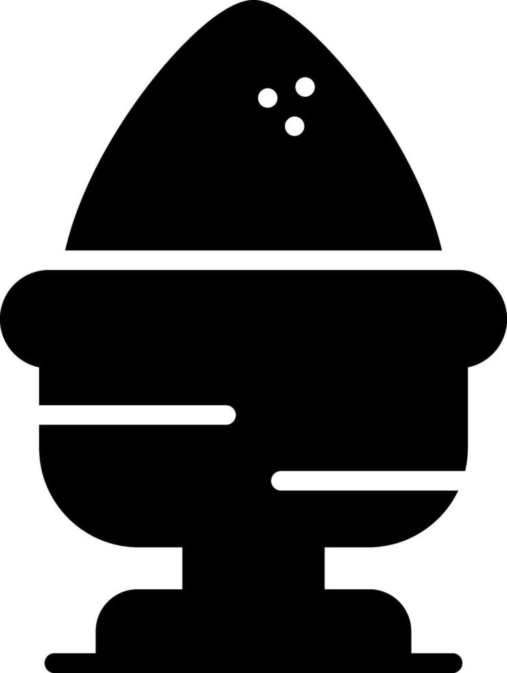 Boiled Egg Vector Icon