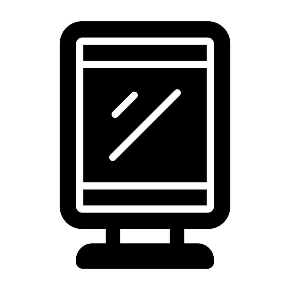 icono de vector de escritorio