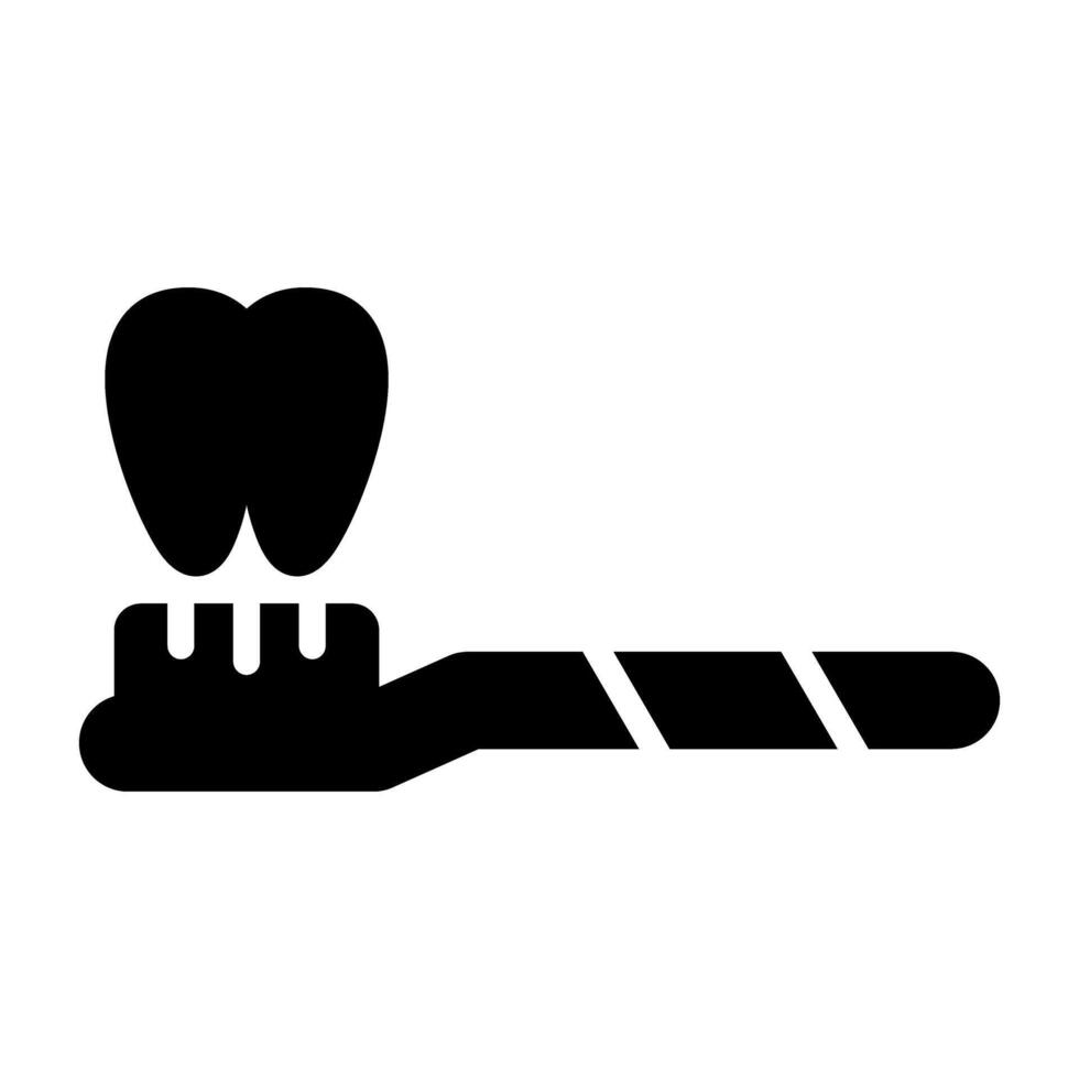 Toothbrush Vector Icon