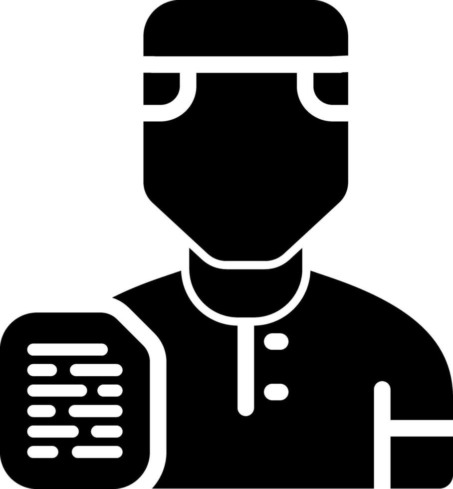 Journalist Vector Icon