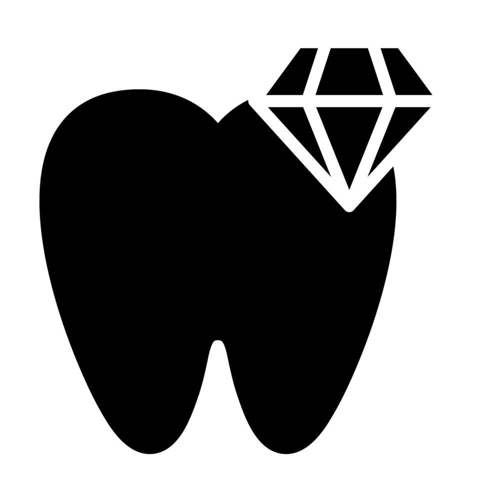 White Teeth Vector Icon