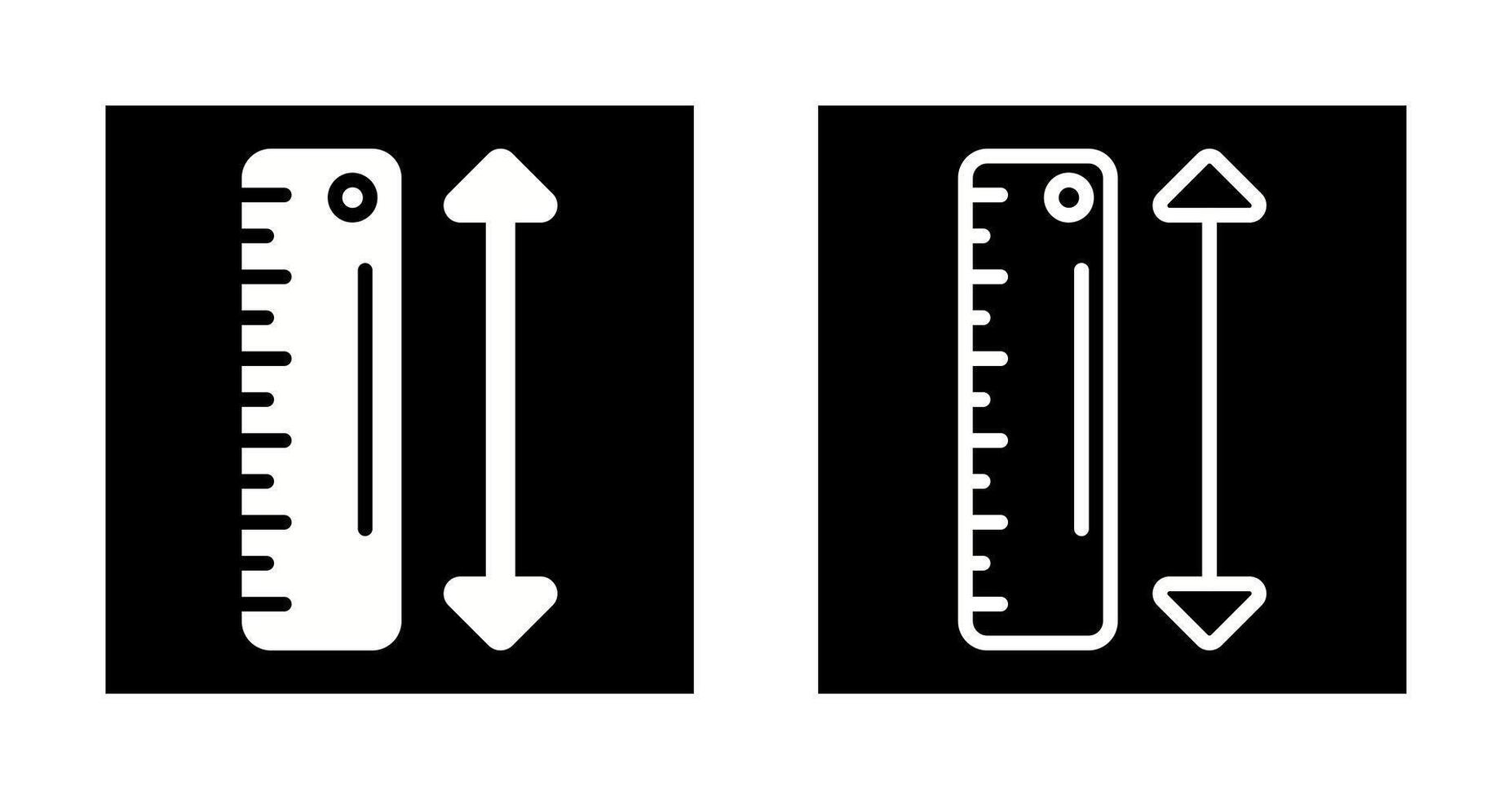 icono de vector de escala