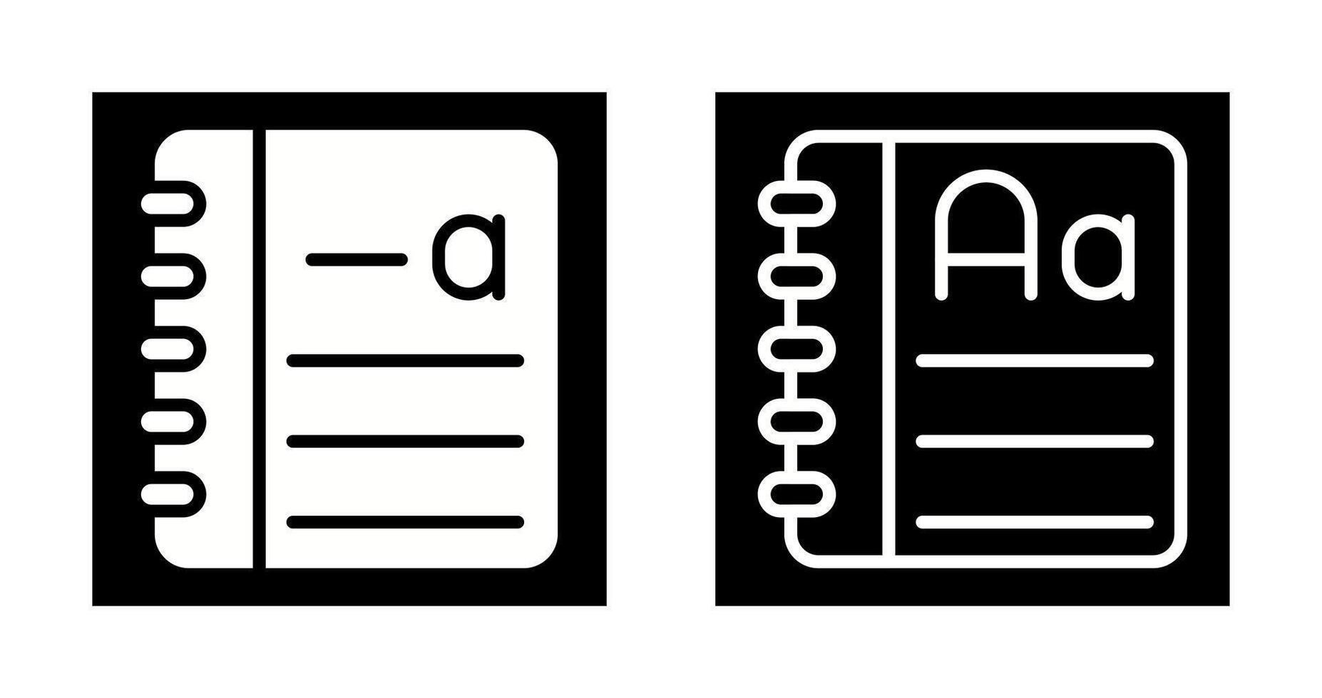 Thesaurus Vector Icon