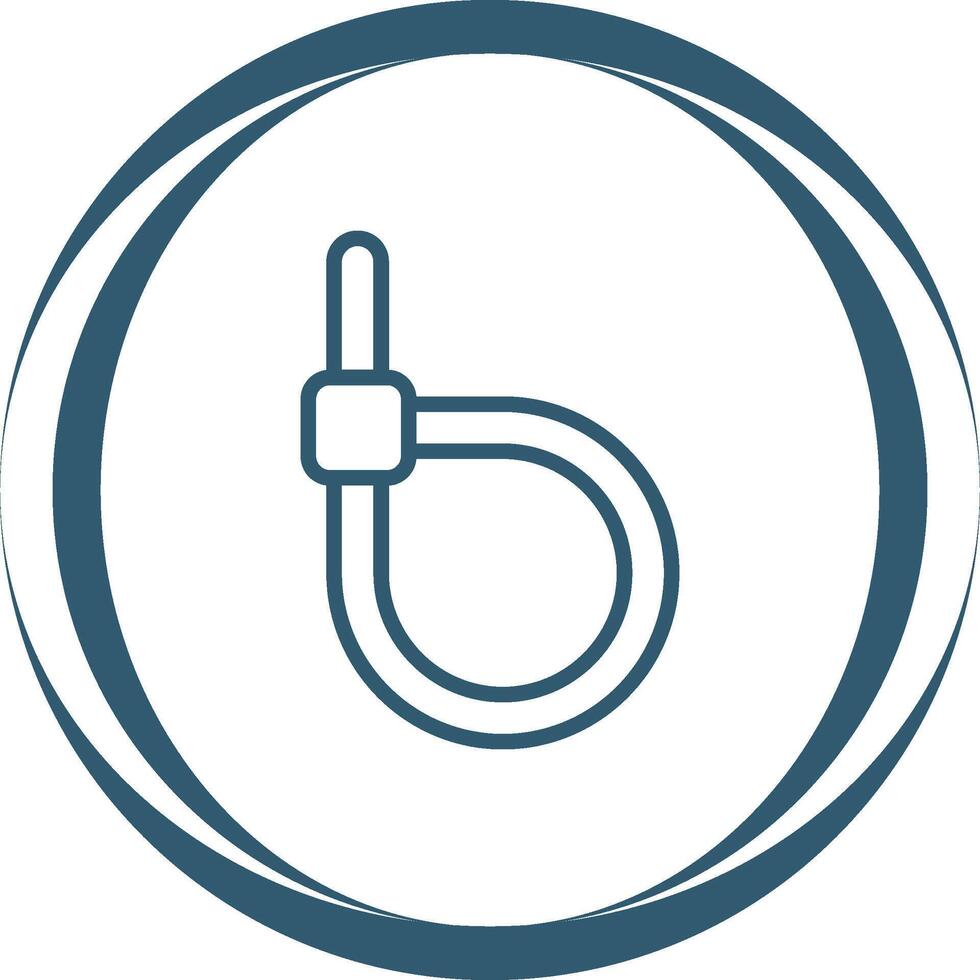 Cable Tie Fastening Tool Vector Icon