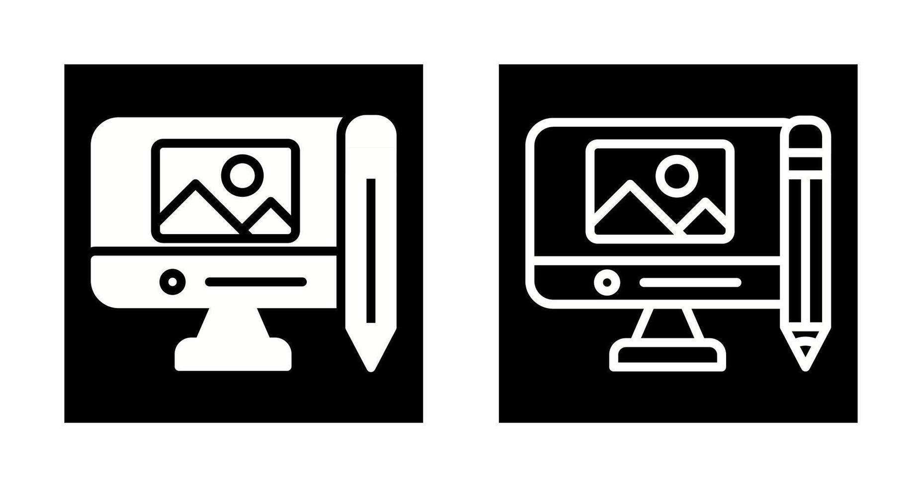Digital Art Vector Icon