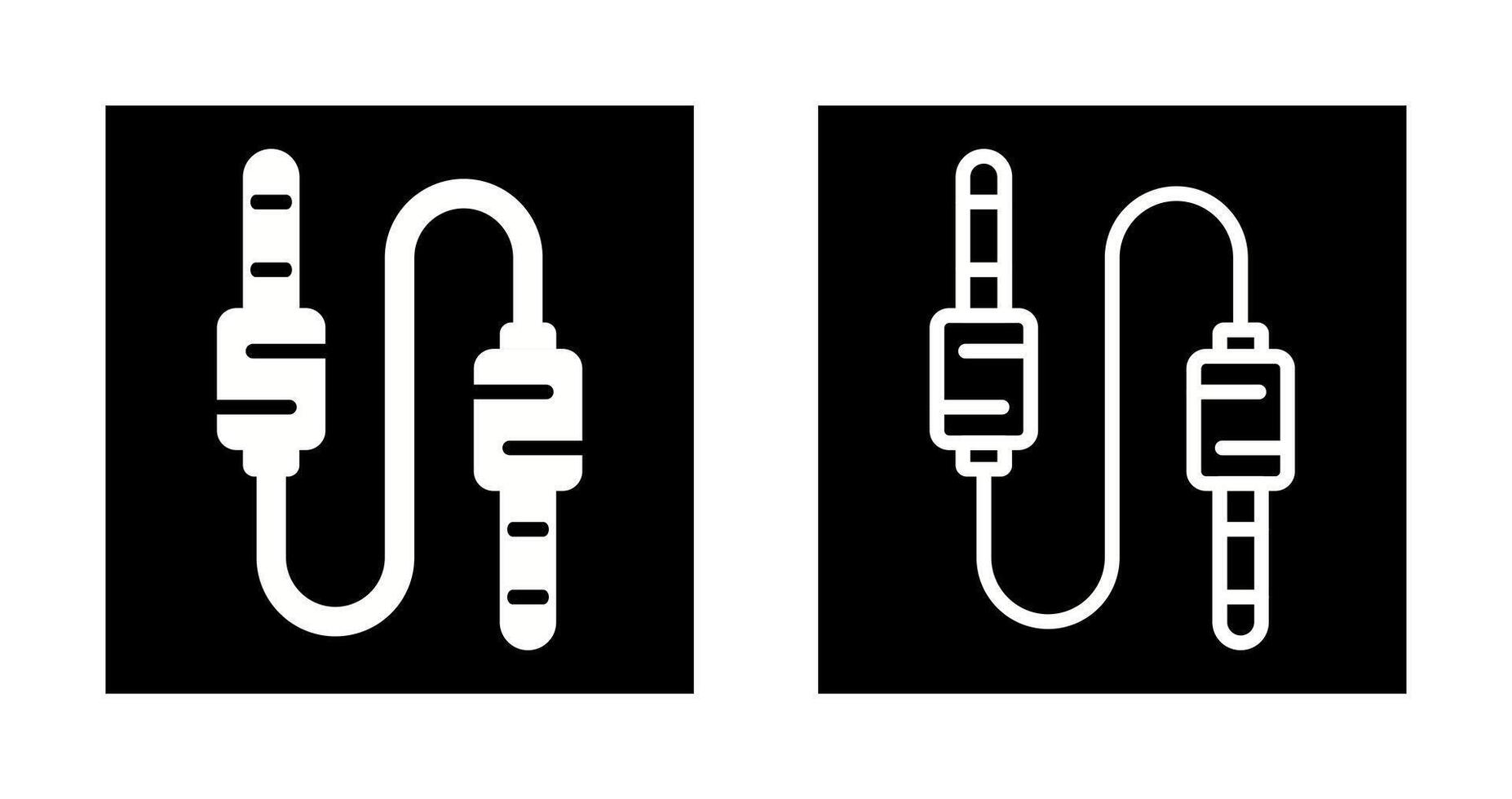 Audio Cable Vector Icon