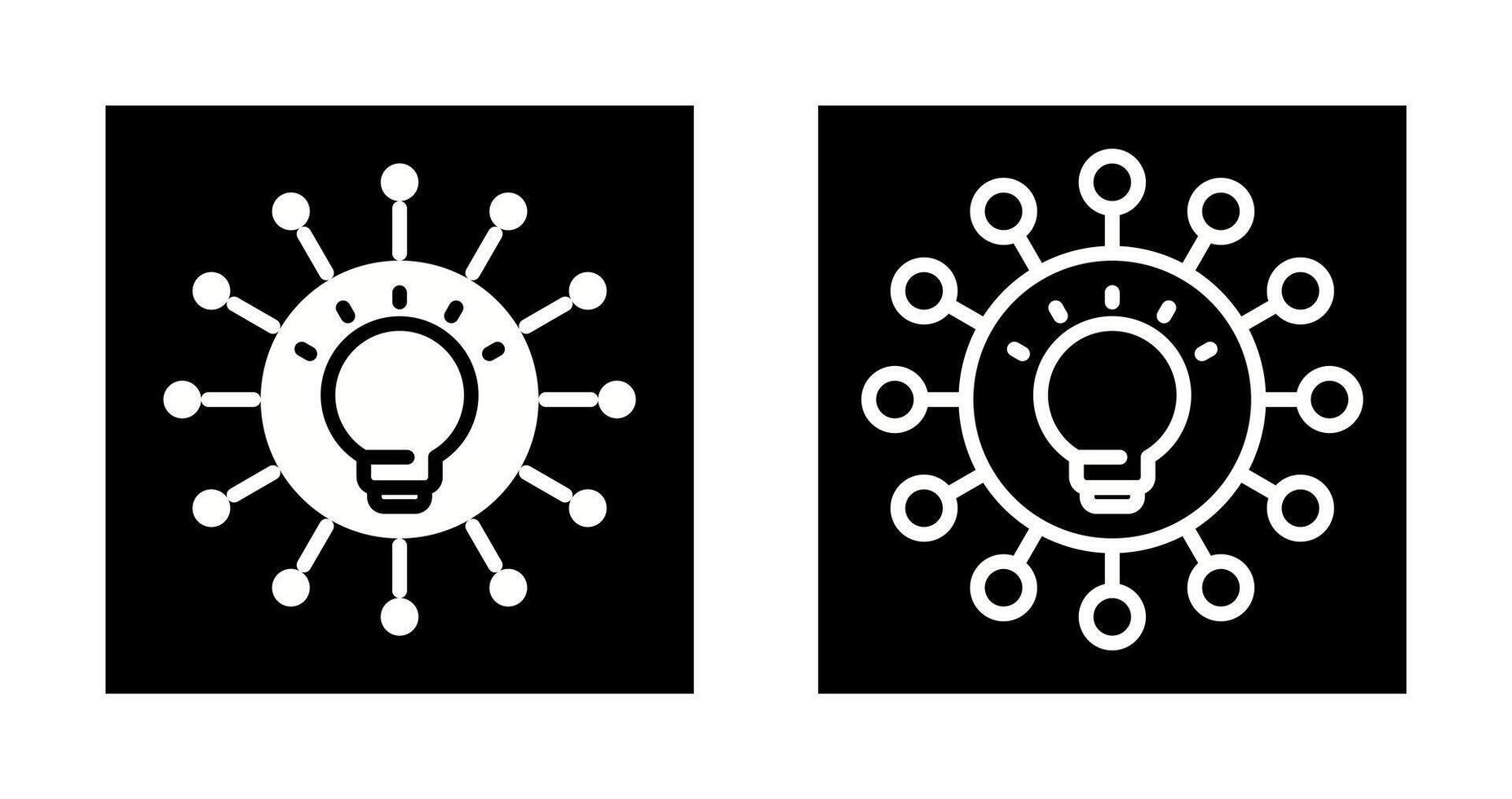 Mind Map Vector Icon