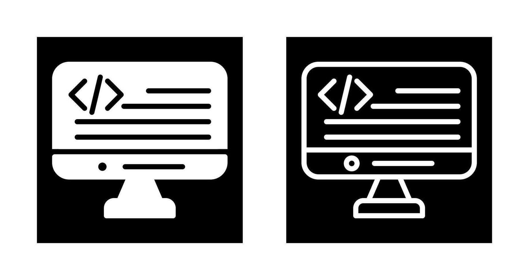 Programming Language Vector Icon