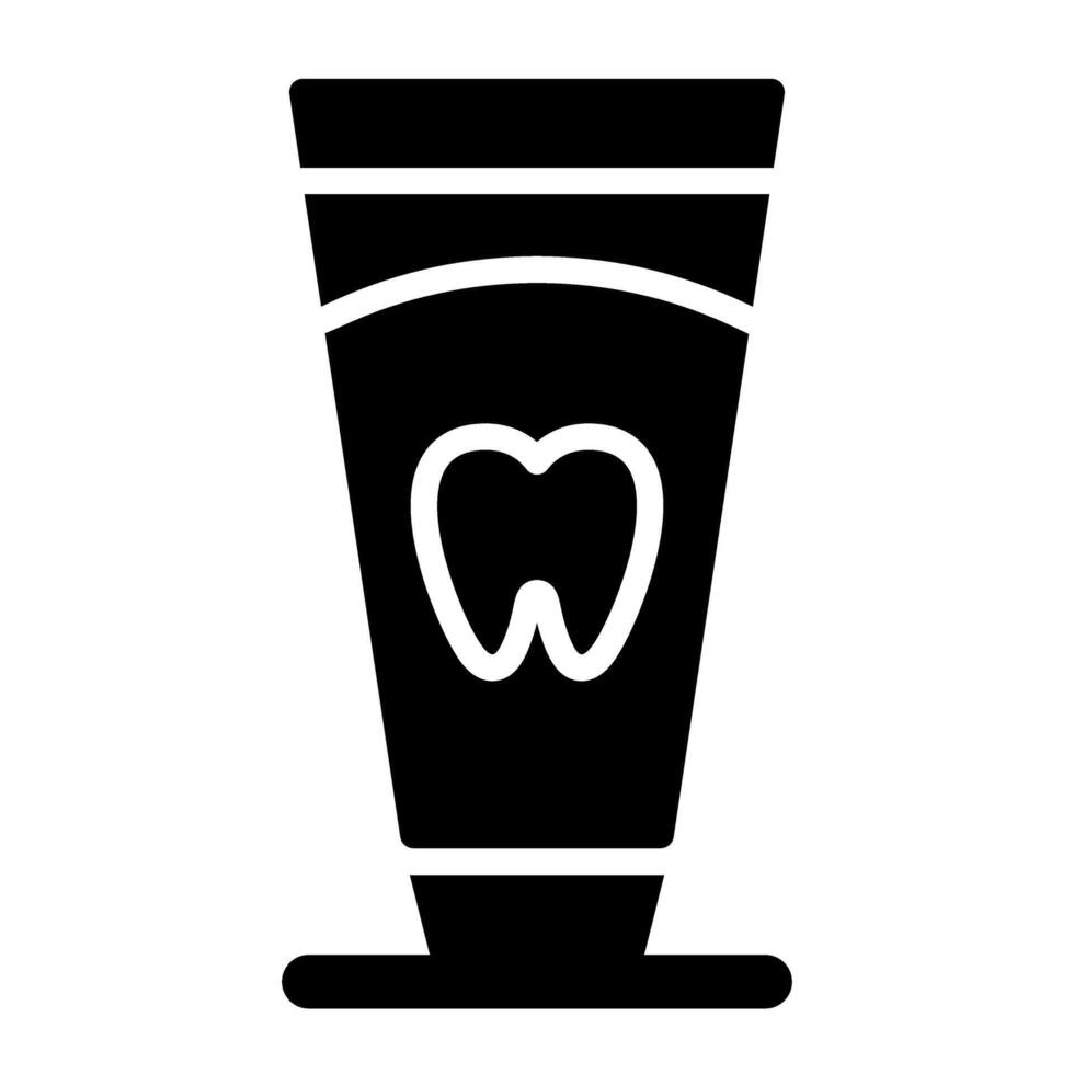 Toothpaste Vector Icon