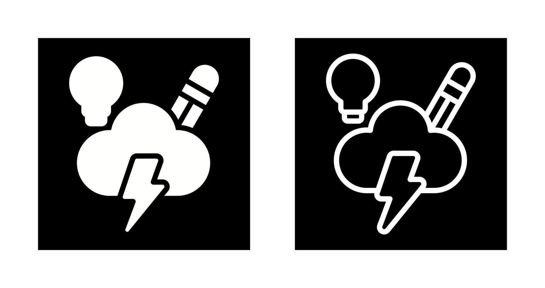 Brainstorming Vector Icon