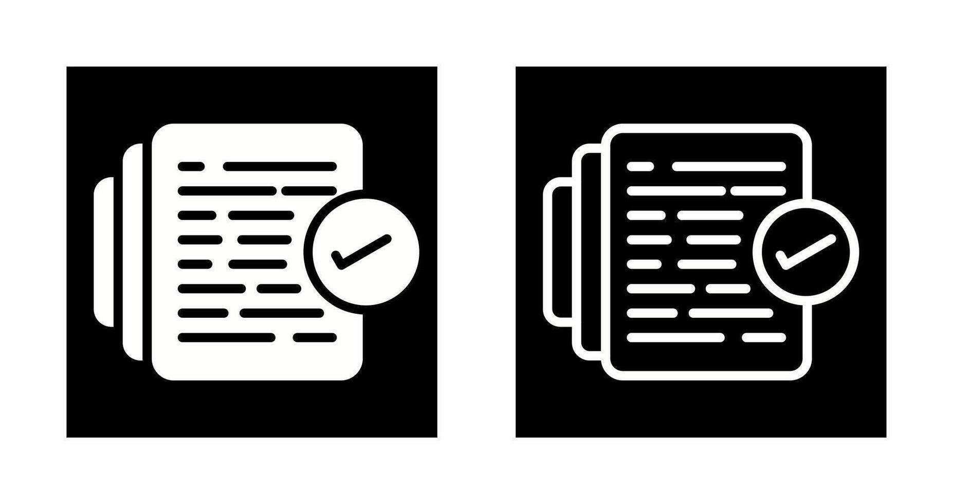 Document Versioning Vector Icon