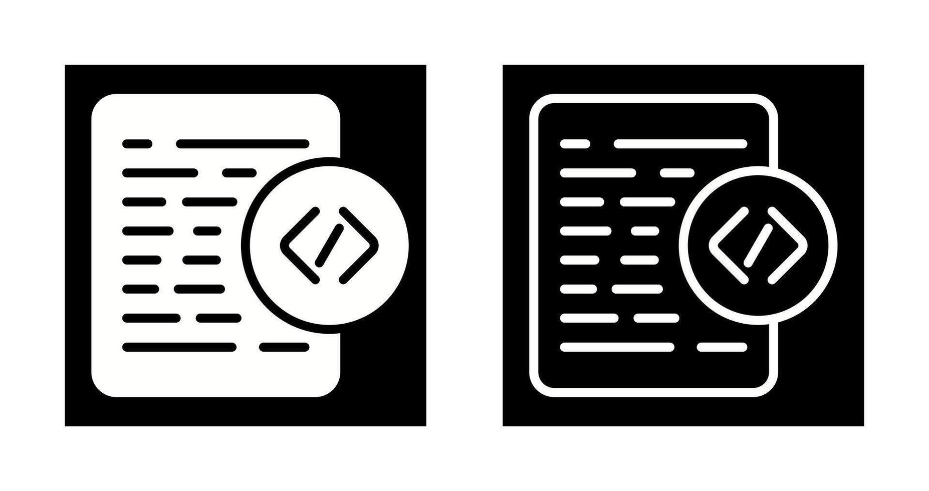 Document Metadata Vector Icon