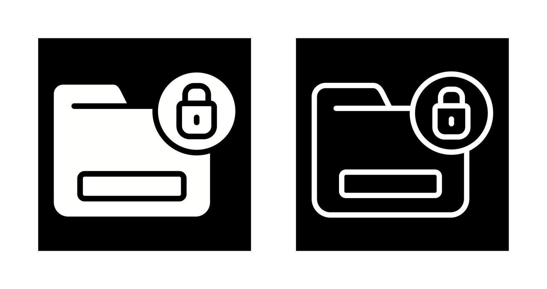 Document Encryption Vector Icon