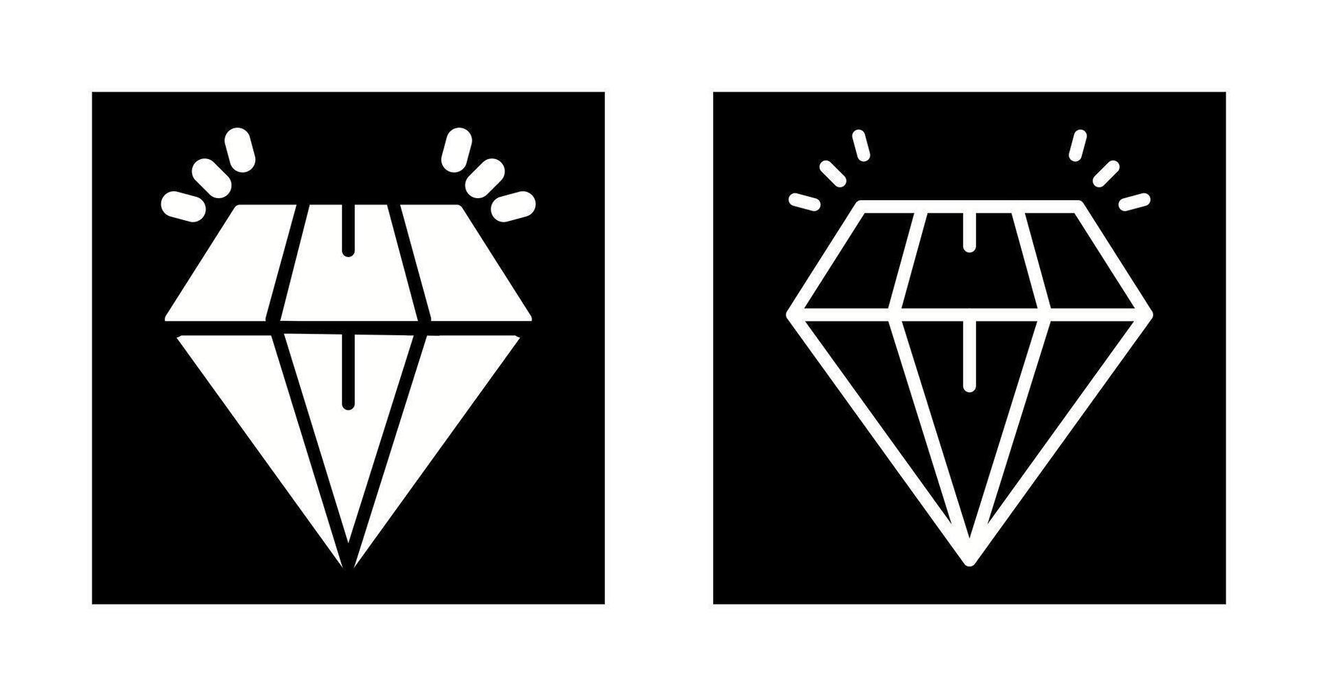 Diamond Vector Icon