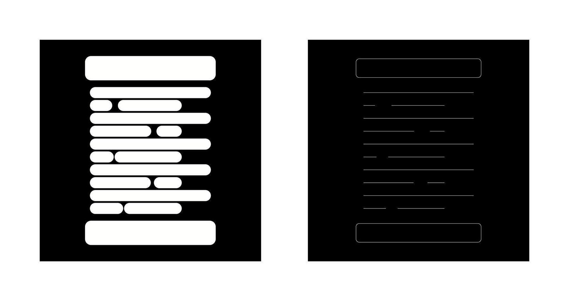 Left Alignment Vector Icon