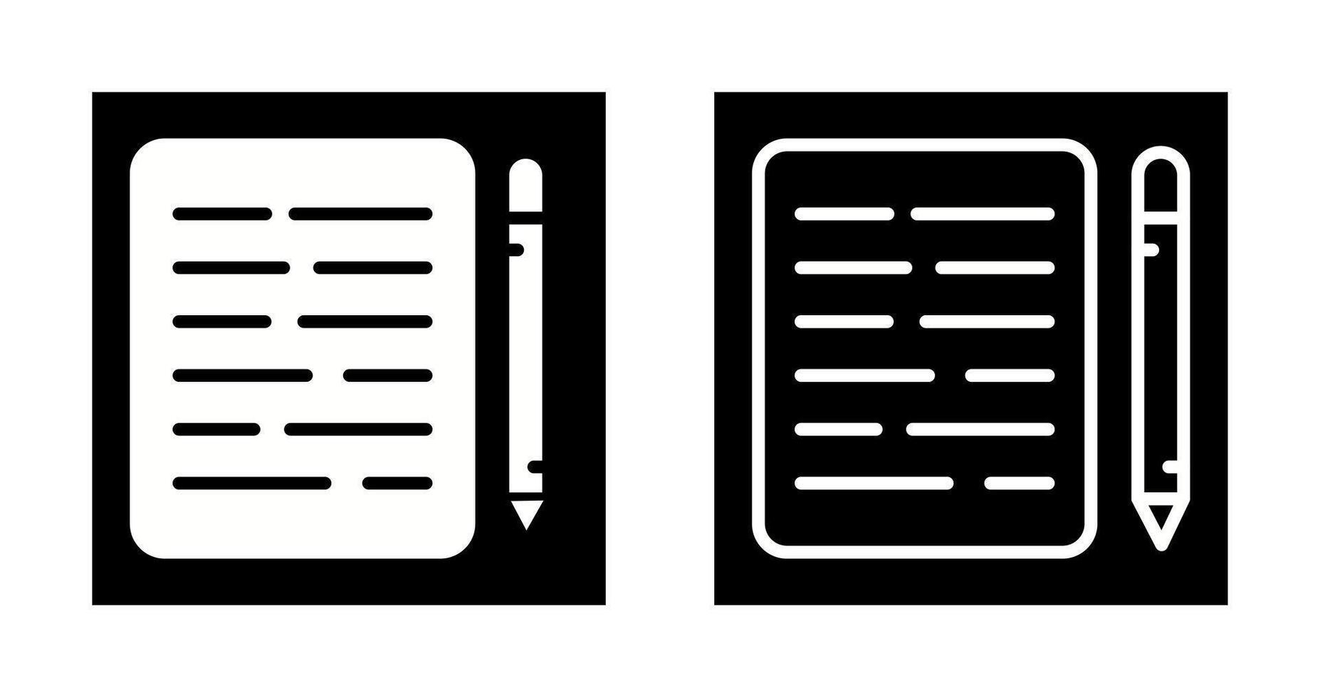 Document Editing Vector Icon