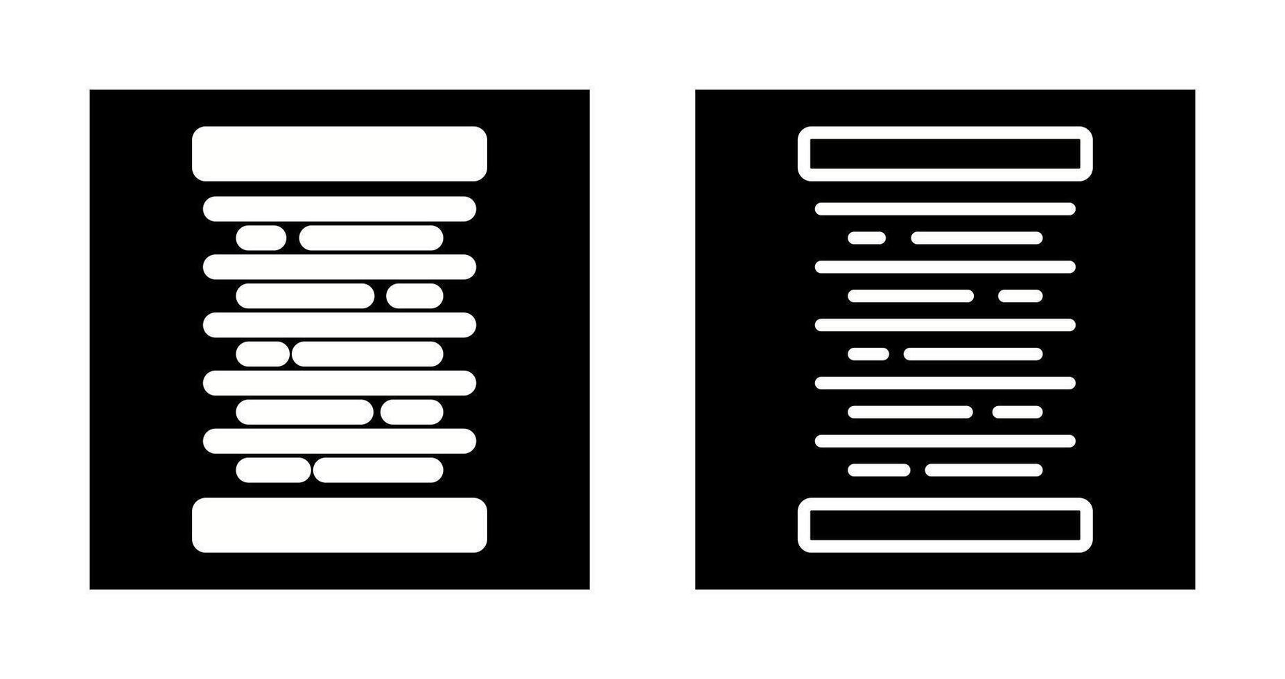 Center Alignment Vector Icon