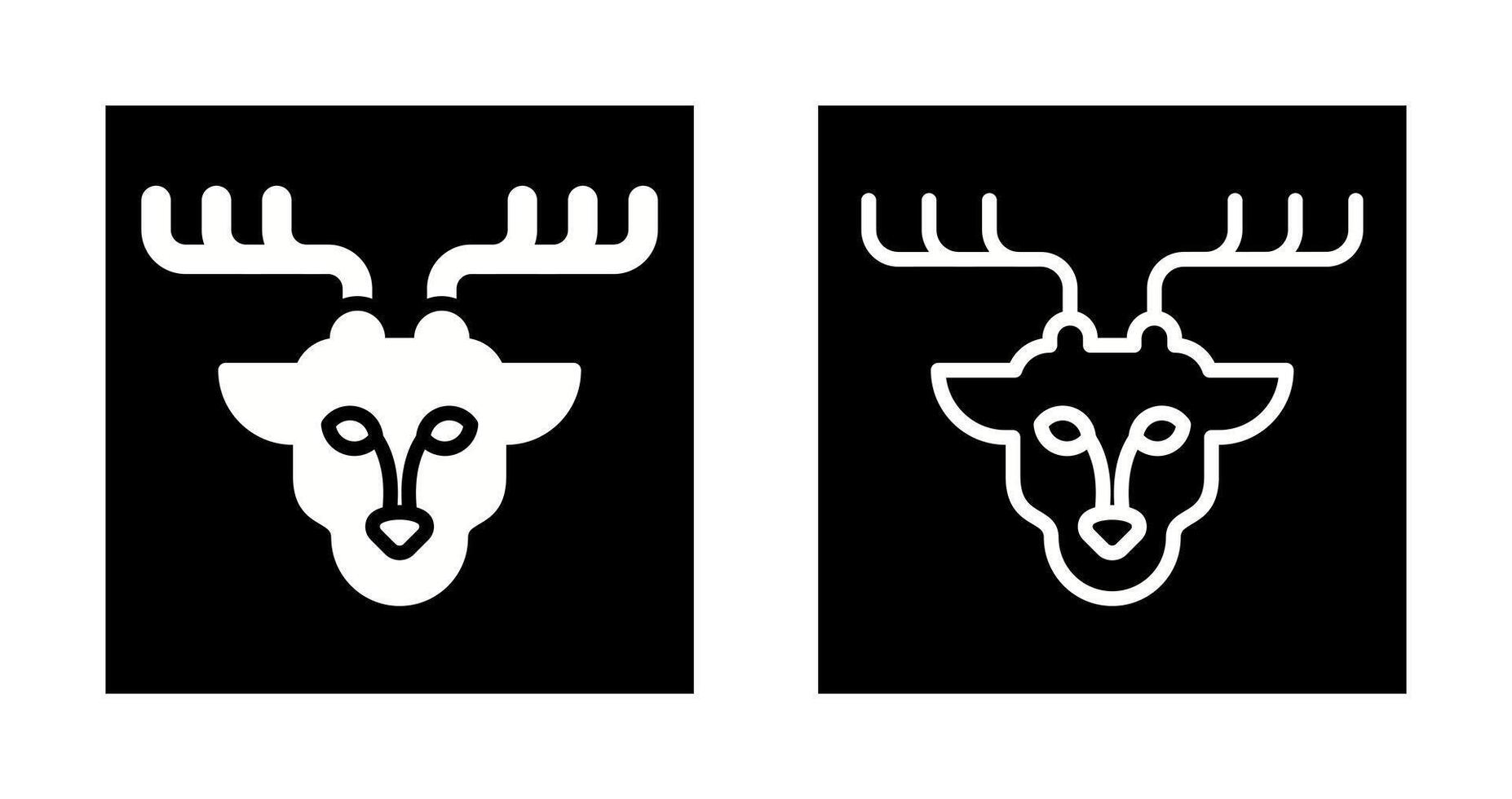 Deer Vector Icon