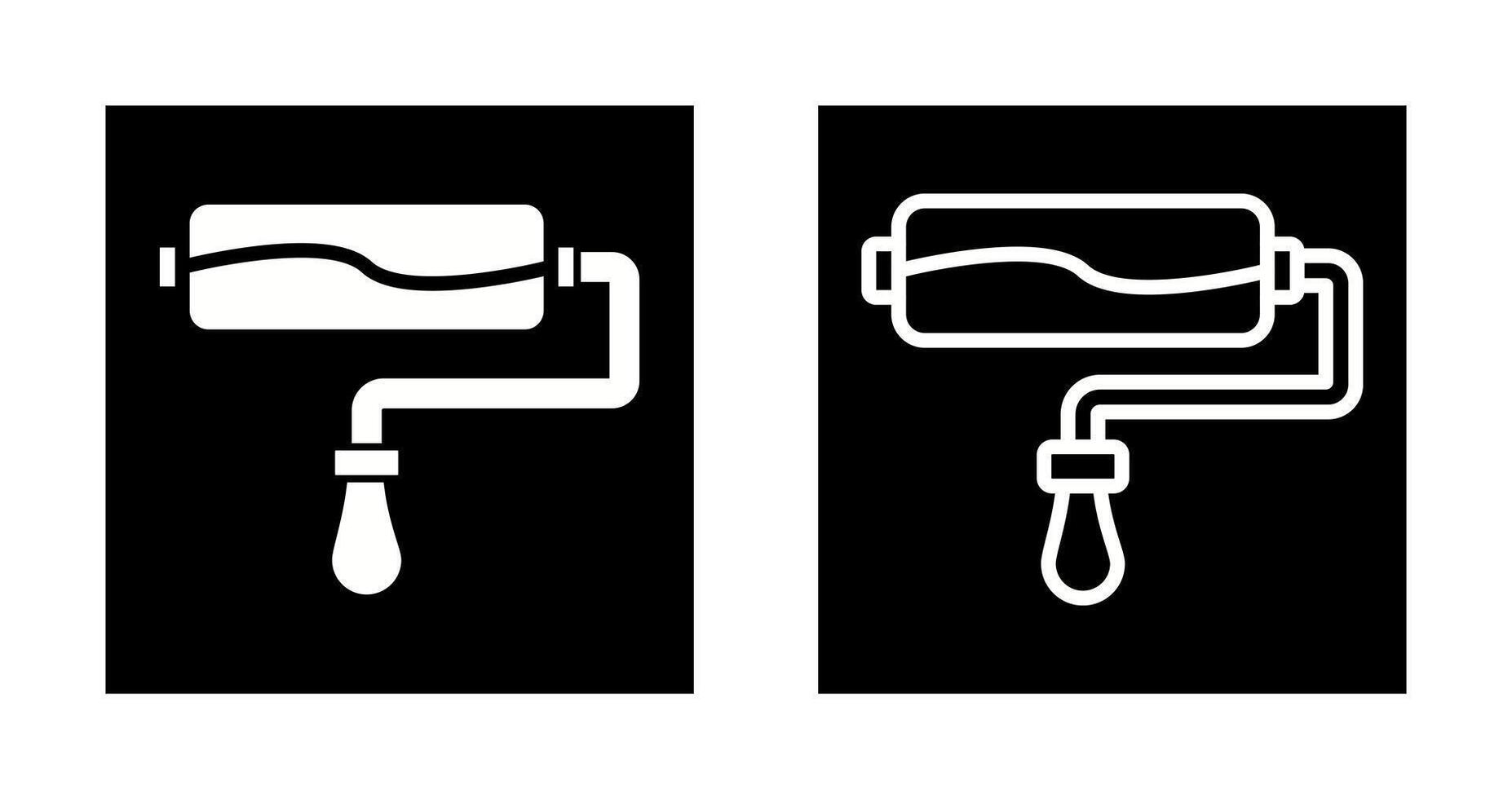 Paint Roller Vector Icon